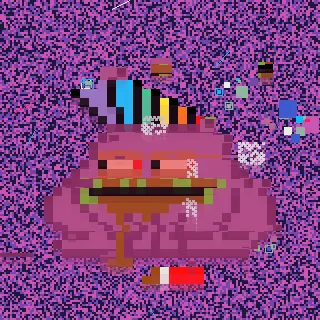 Random GLITCHTOADZ artwork