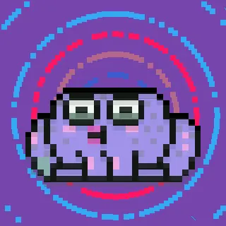 Random GLITCHTOADZ artwork