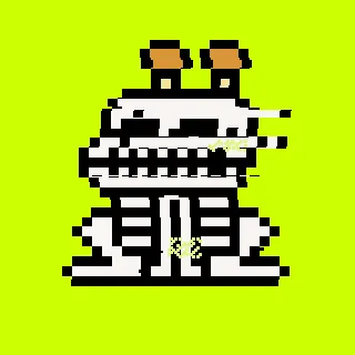 Random GLITCHTOADZ artwork